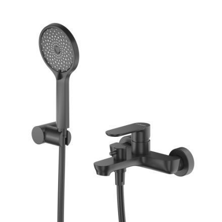 Смеситель Cezares STYLUS STYLUS-VD-NOP настенный черный