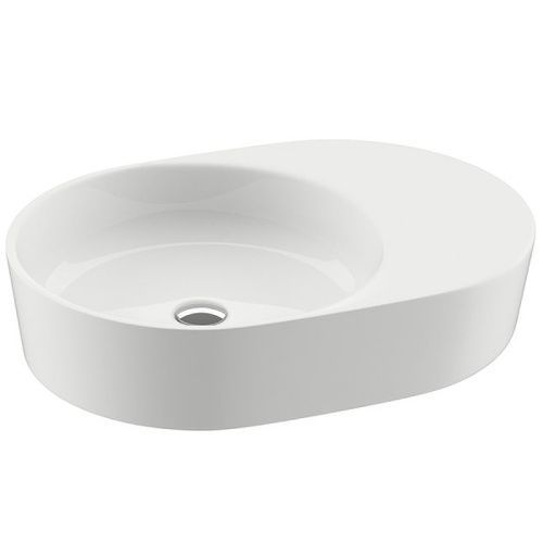 Раковина из искусственного камня Ravak XJN01300003 60х40 накладная цвет белый