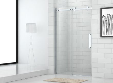 Душевая дверь Cezares STYLUS-M STYLUS-O-M-BF-1-120-C-Cr 120х195 стекло прозрачное профиль хром