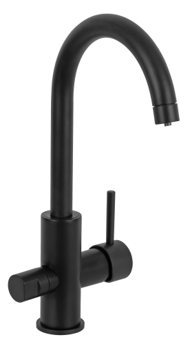 Смеситель для кухни Remer X Style N792DWNO на мойку черный