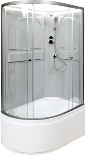 Душевая кабина AvaCan L620RNLED 120х80 асимметричная без крыши ориентация правая