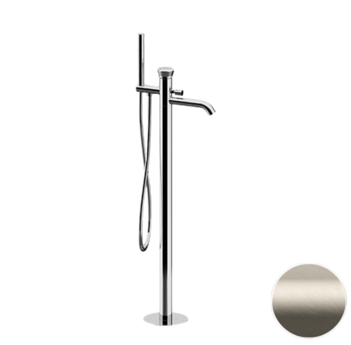 Смеситель для ванны Remer Element ET08XV напольный нержавеющая сталь