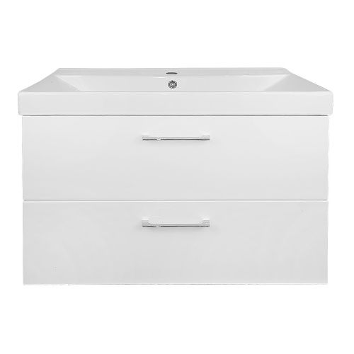 Тумба с раковиной Azario Ника CS00091369 80х50 подвесная цвет белый