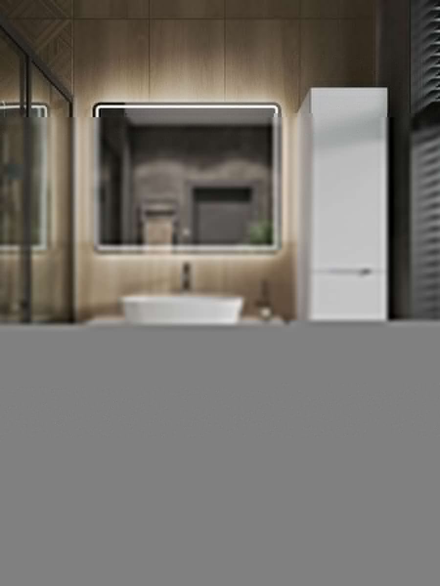 Тумба с раковиной Orange Line Li-100TuwMDF+B08-500W 100х50 - фото 5