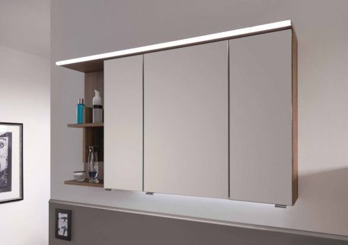 Зеркало-шкаф Puris Purefaction SET42121L(180) 120х70 подвесной цвет коричневый