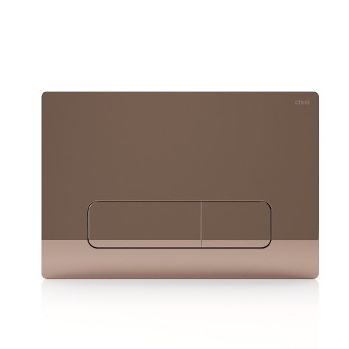 Клавиша смыва механическая Ctesi Keen BK0202109 цвет бронза