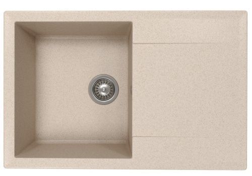 Кухонная мойка Florentina Тоскана 780 17.050.C0780.104 80х50 цвет бежевый поверхность матовая