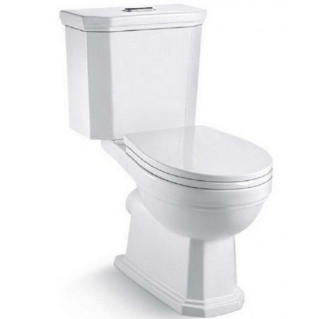 Унитаз напольный с бачком Boheme Vogue 941 цвет белый