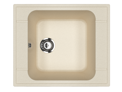 Кухонная мойка Ulgran Classic U-604-328 60х50 цвет бежевый