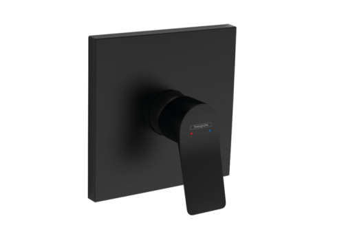 Смеситель Hansgrohe Vivenis 75615670 встраиваемый в стену черный