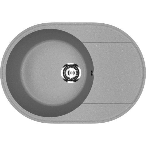 Кухонная мойка Ulgran Practik PR-M 610-003 60х45 цвет серый