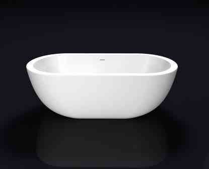 Ванна акриловая BelBagno BB13-1800 180х85 отдельностоящая овальная с ножками