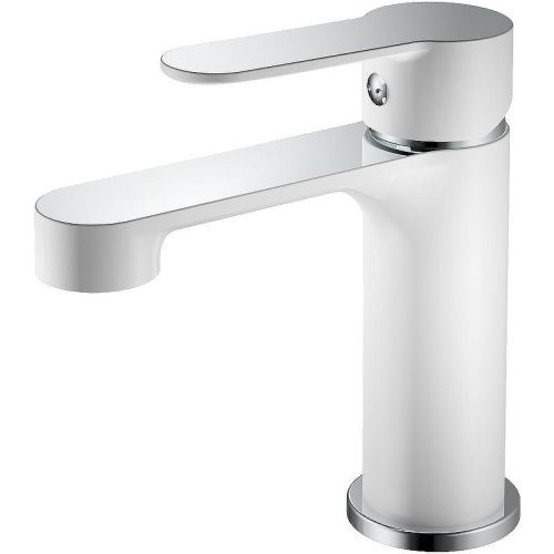 Смеситель Haiba HB557-8 HB10557-8 на раковину белый/хром