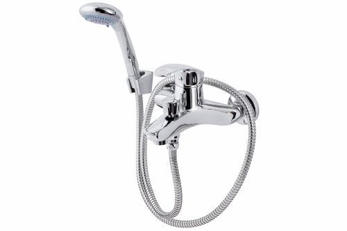 Смеситель для ванны и душа FAUZT FZs-840-115 настенный хром