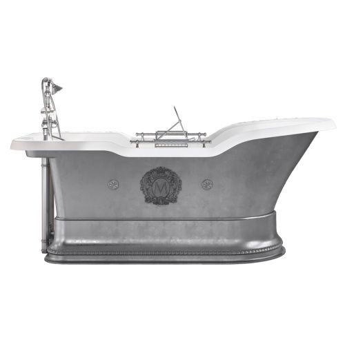 Ванна из искусственного камня Migliore IMPERO PODIUM 26352 180х85 отдельностоящая прямоугольная