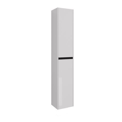 Шкаф-пенал LeMark Combi LM03C35P-black 40х170 напольный цвет белый