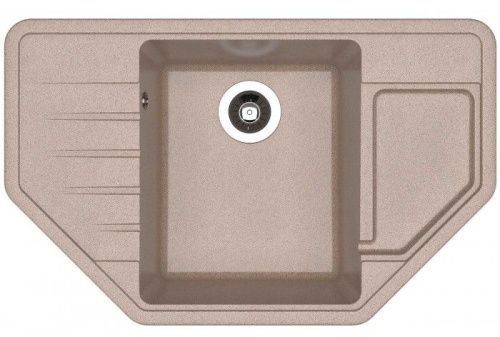Кухонная мойка Dr.Gans Рио 25.080.C0800.405 80х50 цвет бежевый поверхность матовая