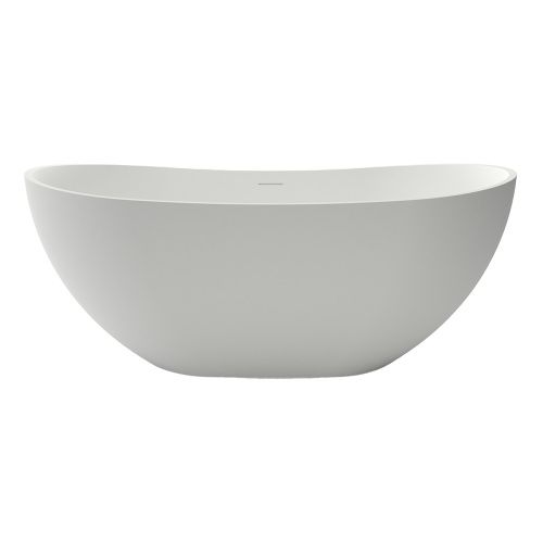 Ванна из искусственного камня Azario JENNER JEN16385S 165х85 отдельностоящая овальная