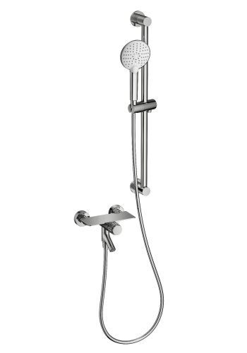 Душевой гарнитур Wonzon & Woghand Click WW-FE05L222-CR настенный хром