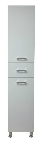 Шкаф-пенал Loranto Модерн CS0046076 40х200 напольный цвет белый