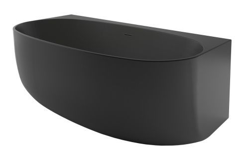 Ванна акриловая Azario Cambridge CAM17289MB 170х90 пристенная овальная с каркасом