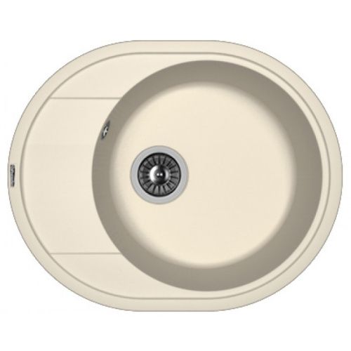 Кухонная мойка Florentina Родос 580 20.240.B0580.201 60х45 цвет белый поверхность матовая