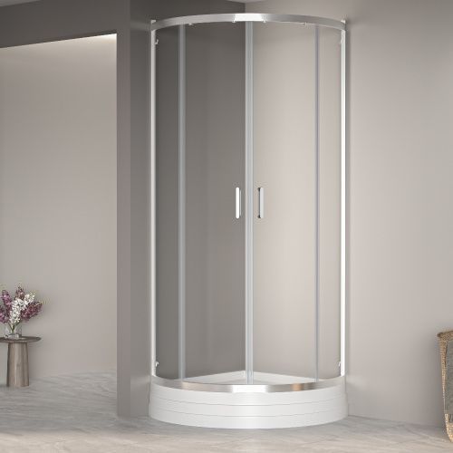 Душевой уголок RGW Passage 06085588-11 80х80 стекло прозрачное профиль хром без поддона