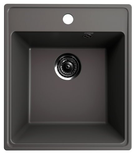 Кухонная мойка Ulgran Quartz Forte 425-09 45х50 цвет серый