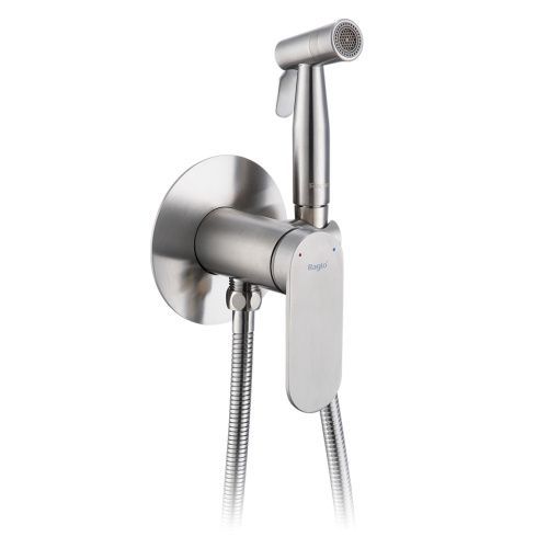 Гигиенический душ со смесителем Raglo R10 R10.52.05 серый