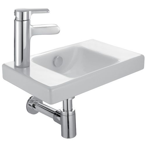 Раковина из сантехнического фарфора Jacob Delafon Odeon Up E4759G-00 40х30 подвесная цвет белый 1 отверстие под смеситель