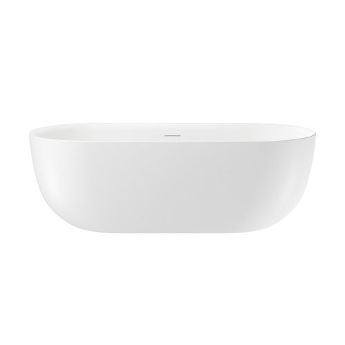 Ванна акриловая Wellsee Chic Riviera 236802000 170х75 отдельностоящая овальная с ножками