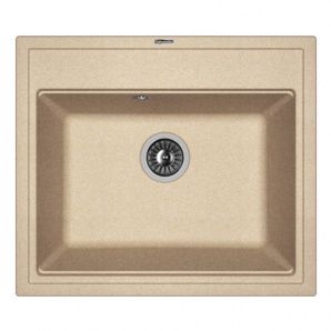 Кухонная мойка Florentina Липси 600 20.120.D0600.107 60х50 цвет бежевый поверхность матовая