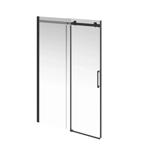 Душевая дверь Kerama Marazzi MAGIA DI VENEZIA CT.140.1/2.SD.BLK.M 75х210 стекло прозрачное профиль черный