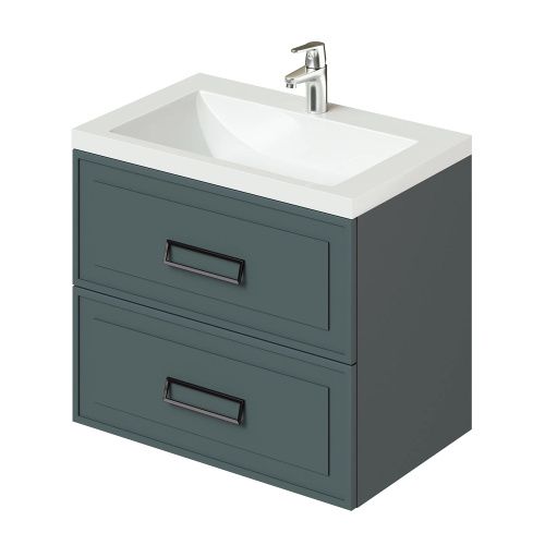 Тумба с раковиной Итана Pino CS00090015 70х50 подвесная цвет зеленый