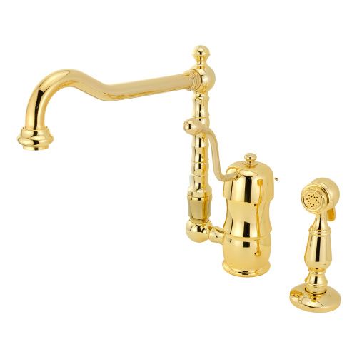 Смеситель для кухни Migliore QUEEN NOSTALGIA 18283 на мойку золото