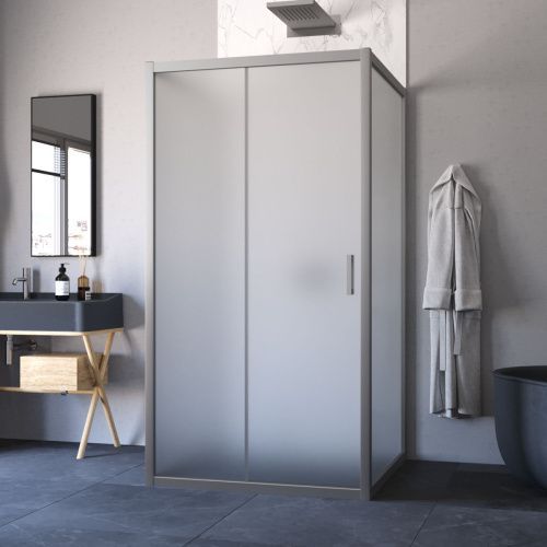 Душевой уголок Vegas-Glass ZP-U TUR+NOVO ZP-U NOVO h2000 120*100 07 10 120х100 стекло матовое профиль хром без поддона