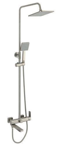 Душевая стойка Fmark FS8745-22 настенная цвет серый