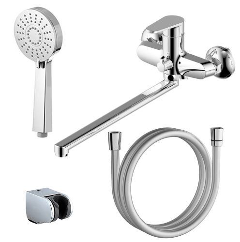 Смеситель Azario CASTELO AZ-VJC138274C настенный хром