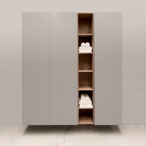 Шкаф-пенал Burgbad Sys30 HSNC030 F4112 САЛОН 40х200