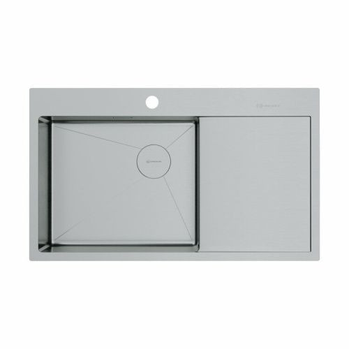 Кухонная мойка Omoikiri Akisame 4997031 85х50 цвет нержавеющая сталь поверхность матовая