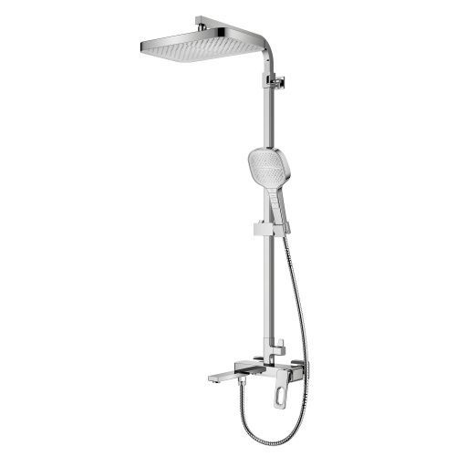 Душевая стойка Raglo R51 R51.24 настенная цвет хром