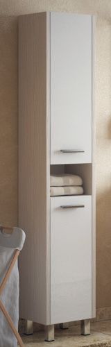 Шкаф-пенал Corozo Лорена SD-00000305 40х190 напольный цвет белый/бежевый