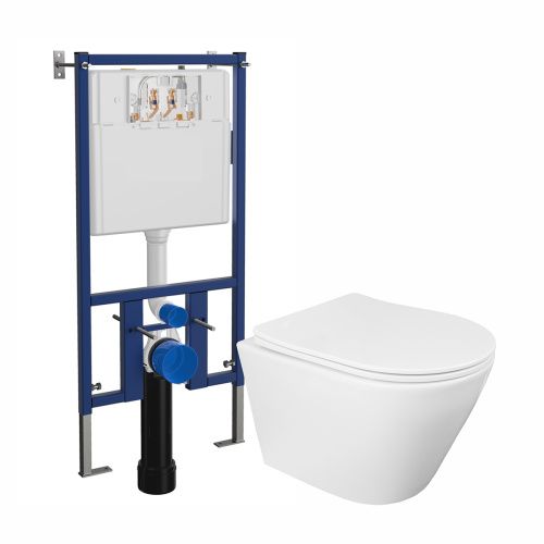 Комплект унитаз с инсталляцией  Loranto  4501+87266
