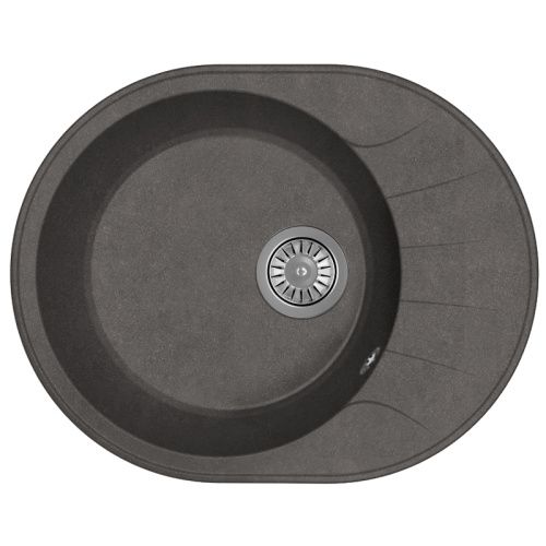 Кухонная мойка Dr.Gans Виола 580 25.140.B0580.411 60х45 цвет серый поверхность матовая