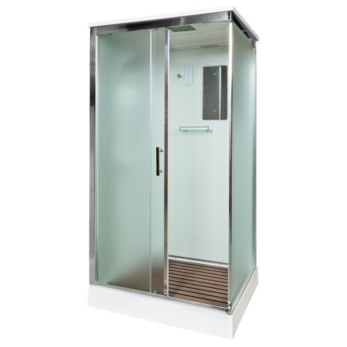 Душевая кабина AvaCan D129SEL 120х90 прямоугольная с крышей ориентация универсальная