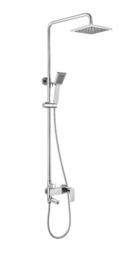 Душевая стойка Bravat Real F6333367CP-A-RUS настенная цвет хром