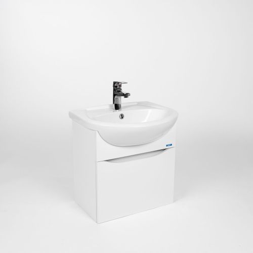 Тумба под раковину Viant Рим VRIM55ER-T1YP 50х30 подвесная цвет белый