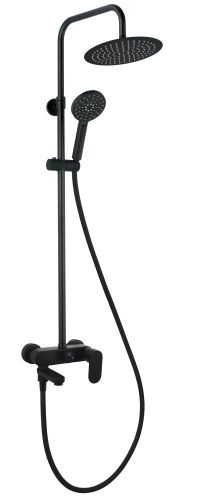 Душевая стойка AQG 21NITR25SUB05 настенная цвет черный