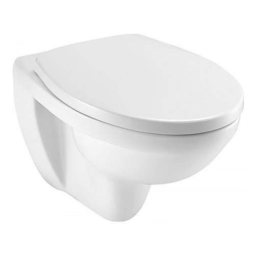 Чаша унитаза подвесная Jacob Delafon Patio E4187-00 цвет белый без сиденья безободковая каскадный смыв