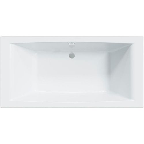 Ванна акриловая 1MarKa AELITA 01аэ2010 200х100 пристенная прямоугольная без каркаса